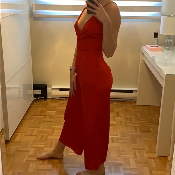 Red jumpsuit -never worn - Picture 3 of 3